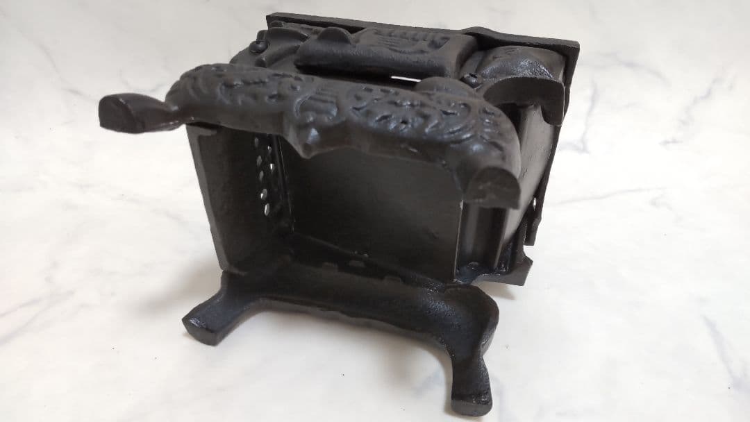 ミニチュア 薪ストーブ コンロ キッチン 鋳物 鉄製