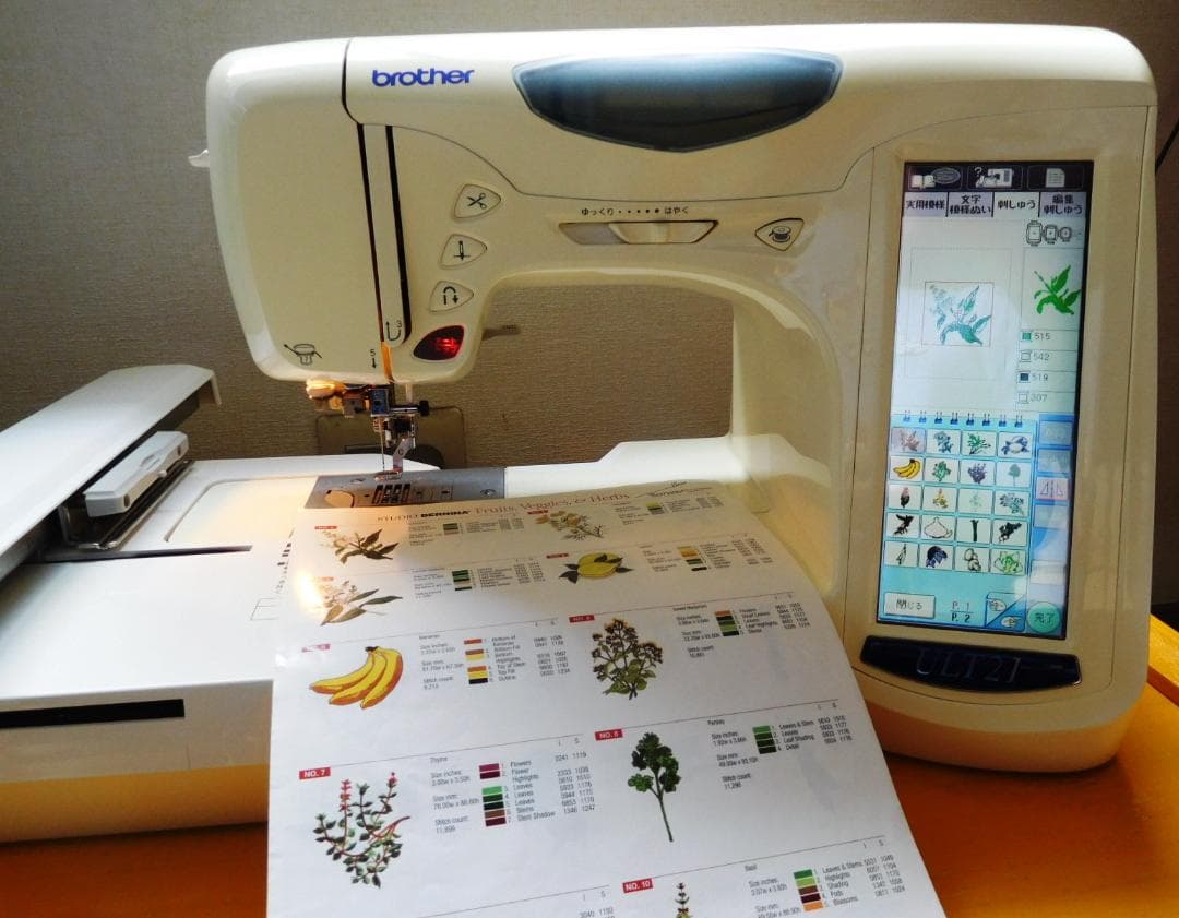 刺しゅうカード★フルーツ・野菜・ハーブ★刺繍カード・No.118