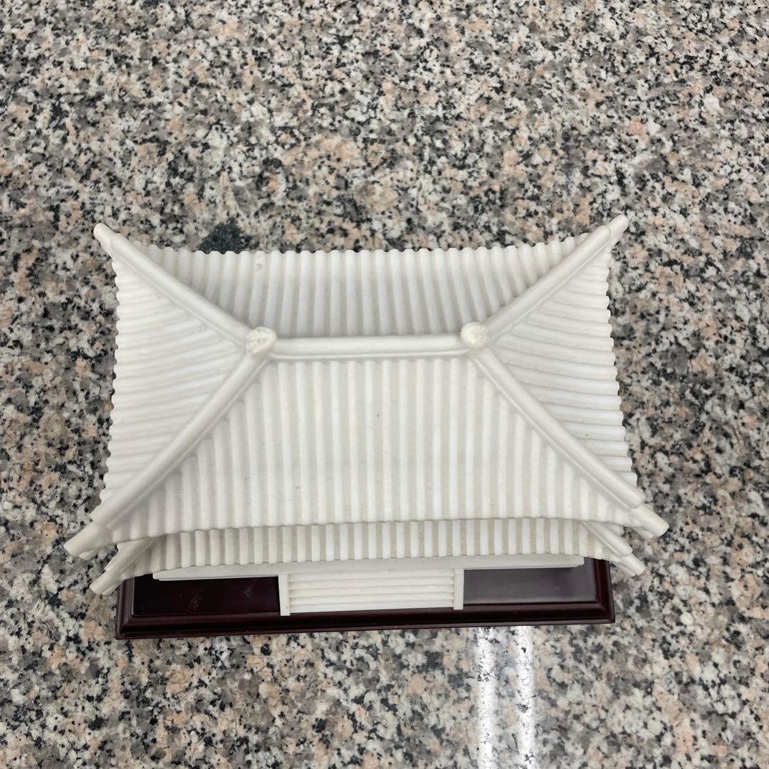 あ*っ様 大理石置物 善霊堂 統一教会 インテリア 台座付き 伝統的 アンティー