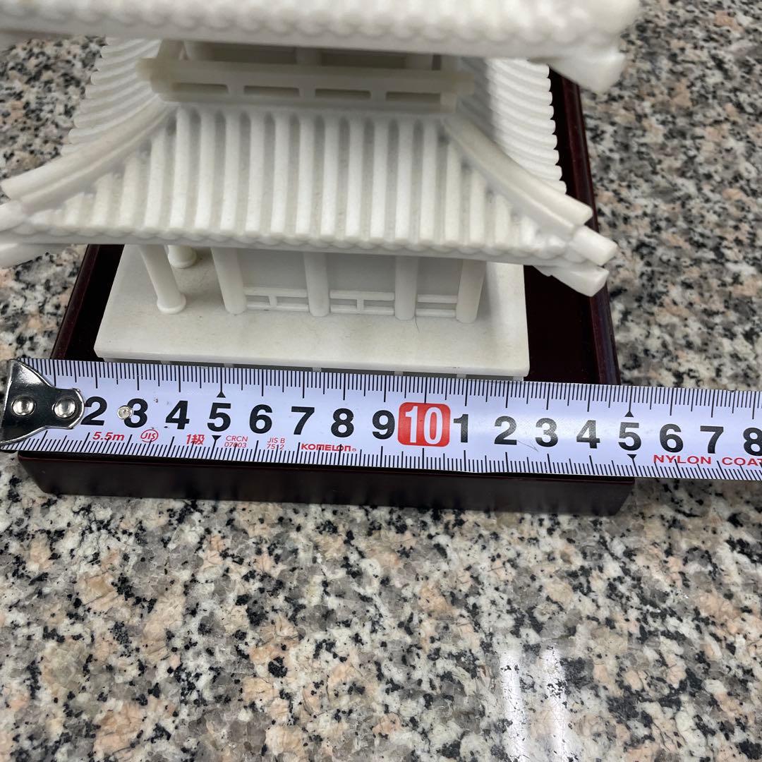 あ*っ様 大理石置物 善霊堂 統一教会 インテリア 台座付き 伝統的 アンティー