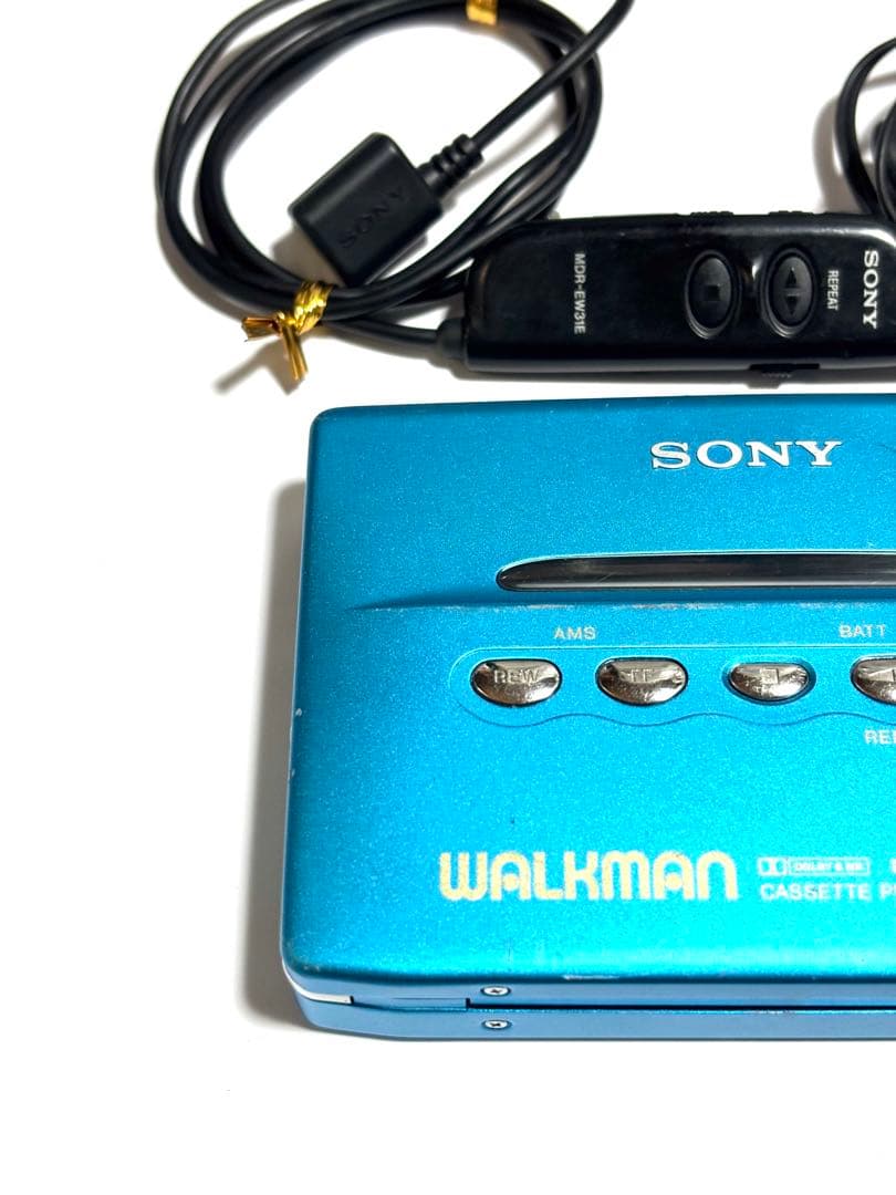 SONY カセットウォークマン WM-EX555 整備品 リモコン付き