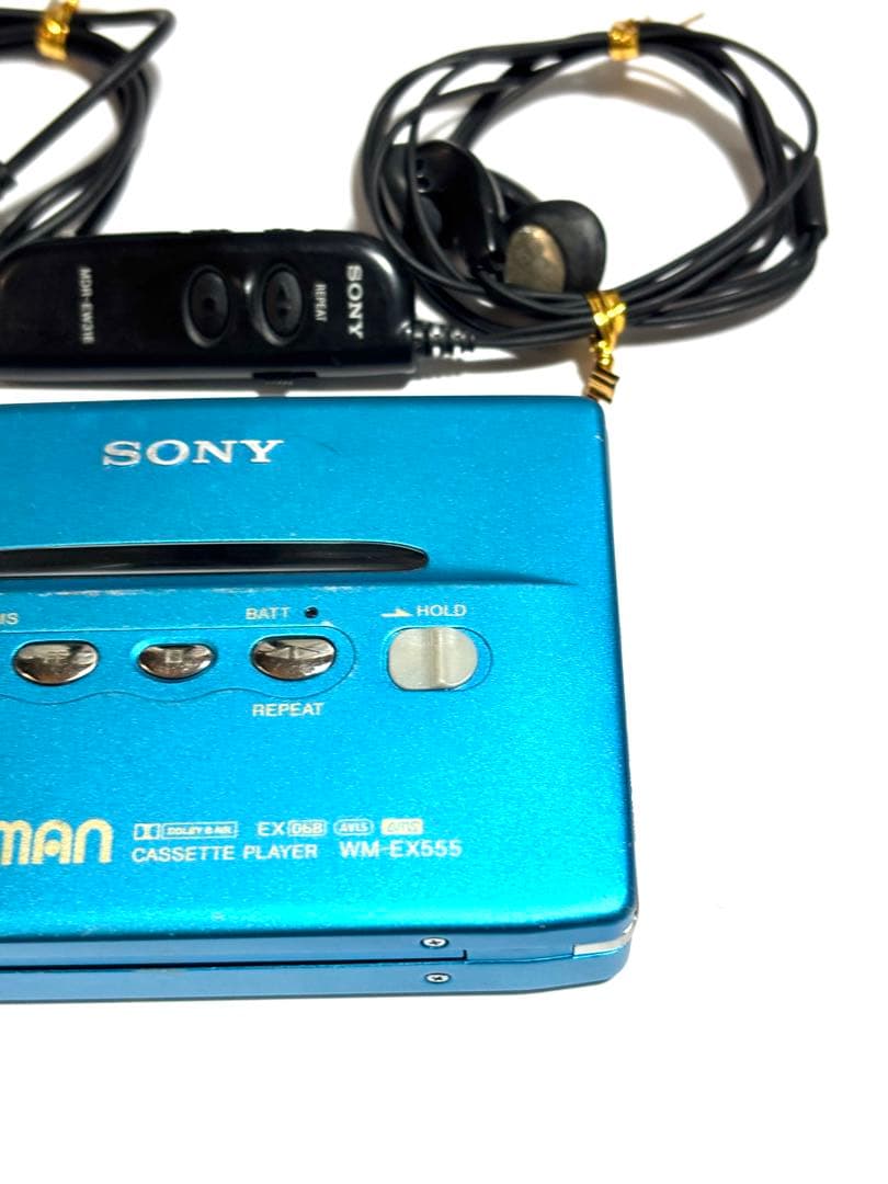 SONY カセットウォークマン WM-EX555 整備品 リモコン付き