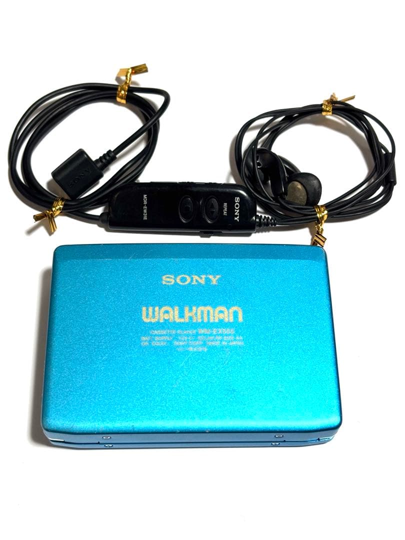 SONY カセットウォークマン WM-EX555 整備品 リモコン付き