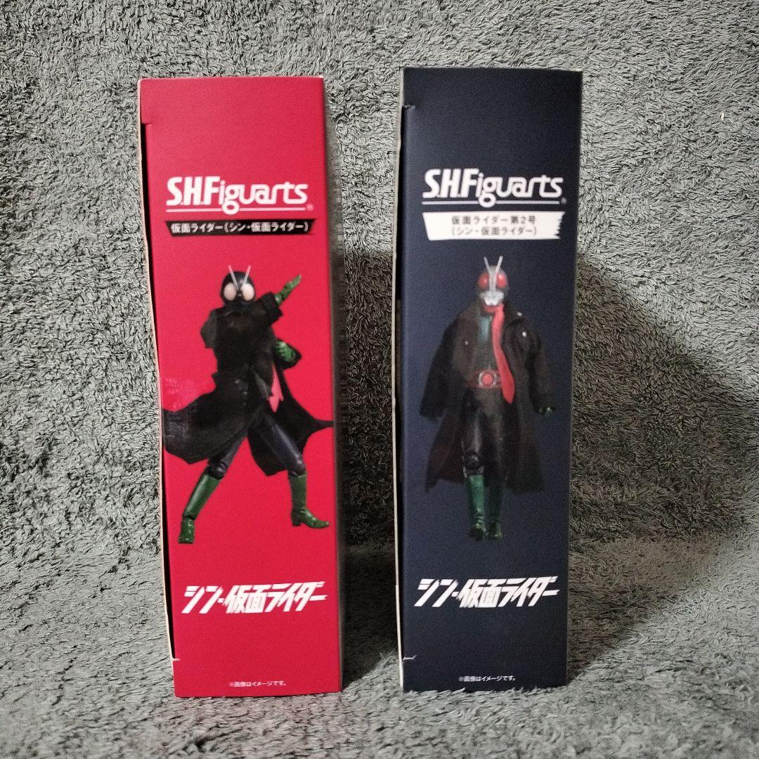 S.H.Figuarts 仮面ライダー1号 第2号（シン・仮面ライダー）セット