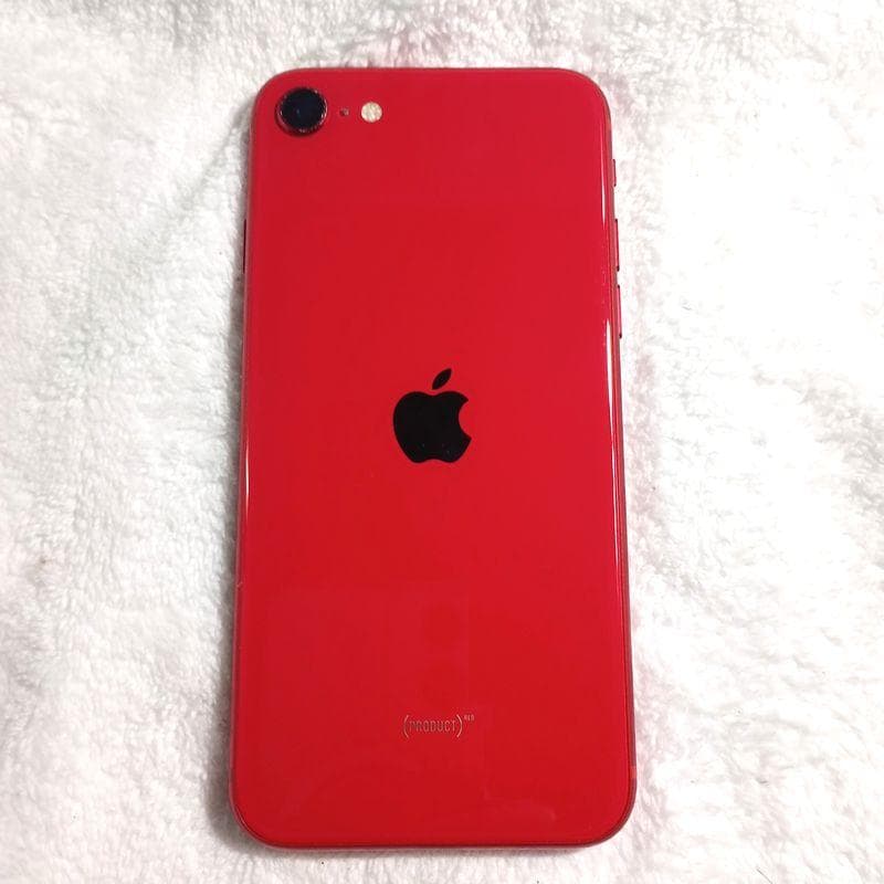 iPhone SE2 100% 128GB RED /赤 本体 Apple