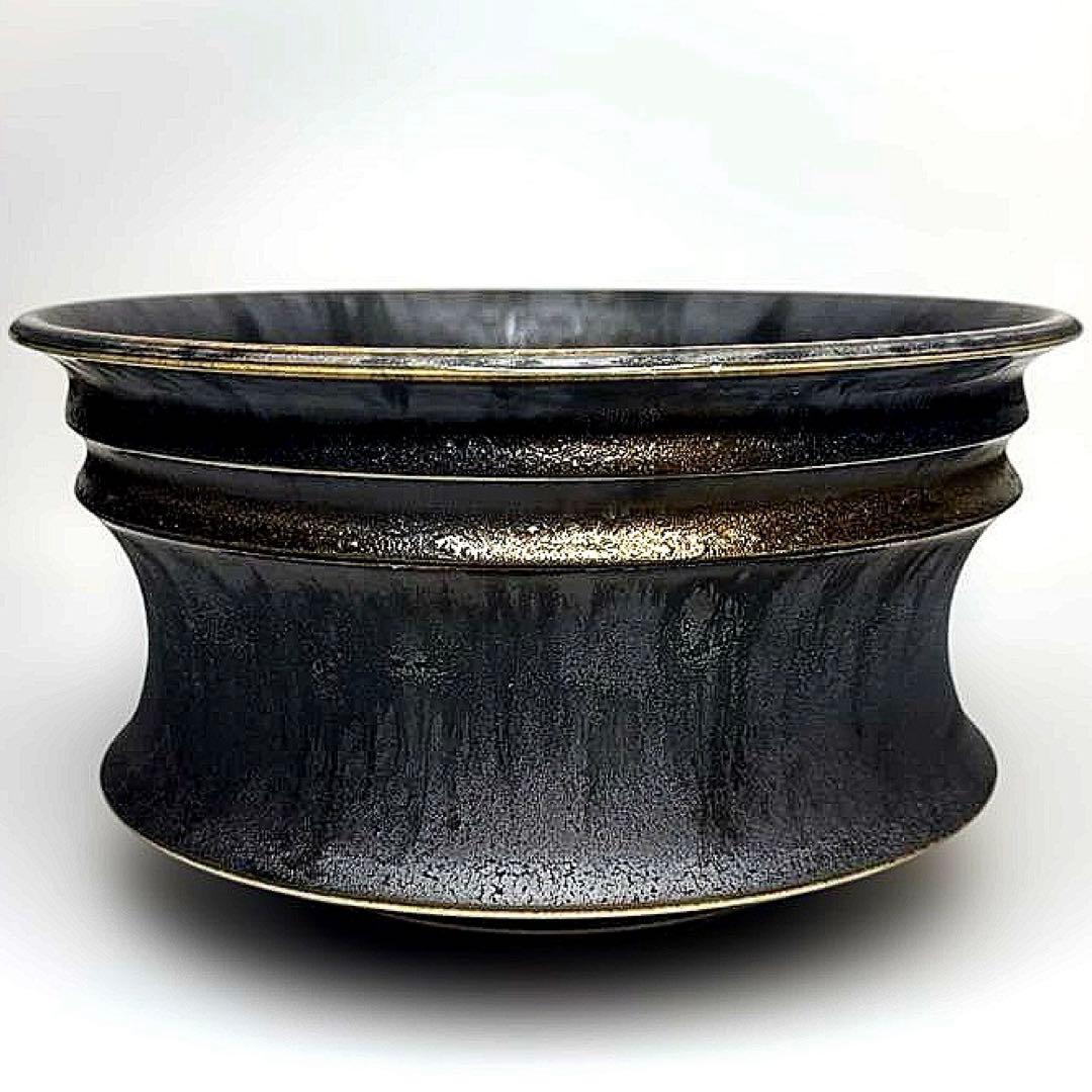 口径18cm植木鉢多肉塊根観葉植物ハンドメイド陶器陶芸