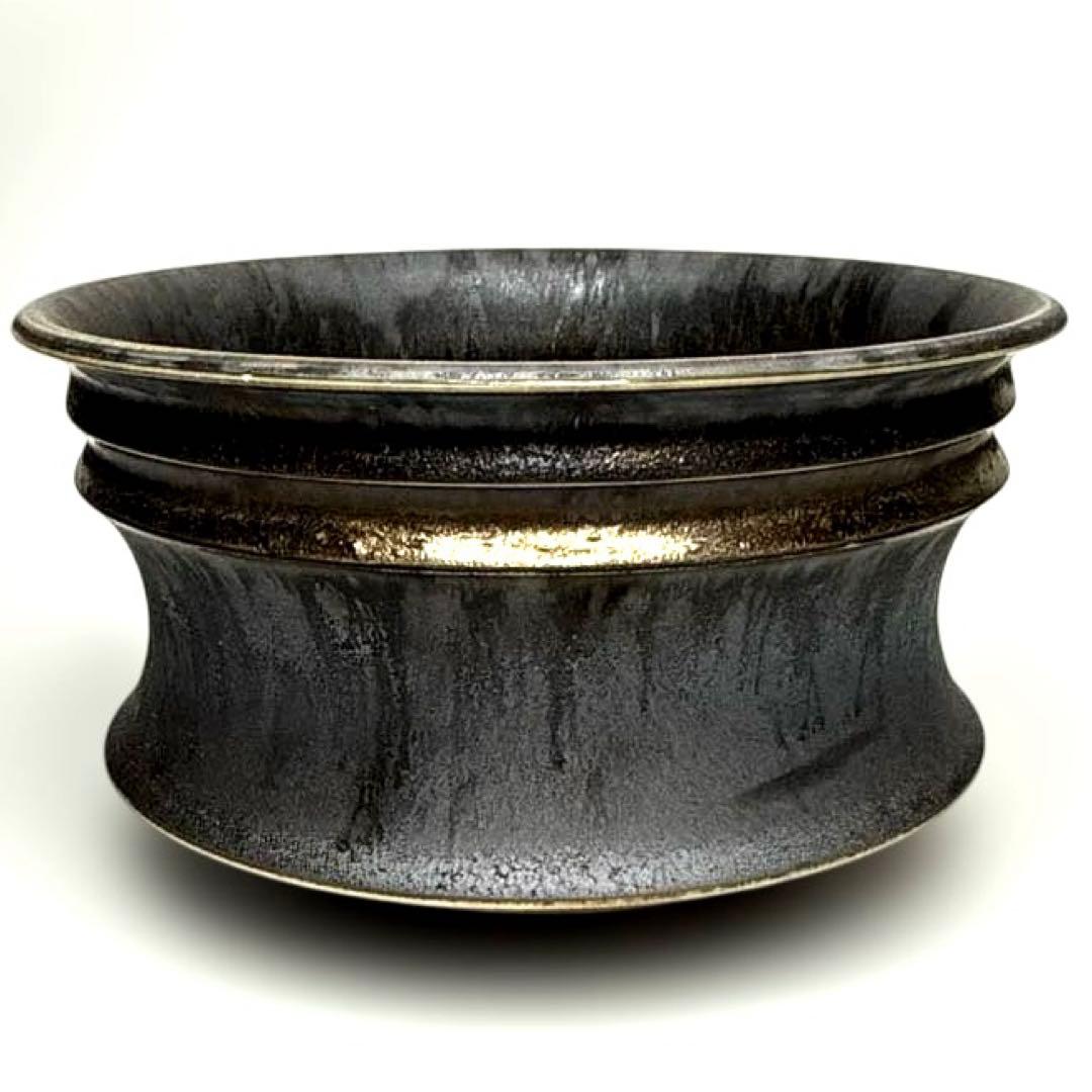 口径18cm植木鉢多肉塊根観葉植物ハンドメイド陶器陶芸