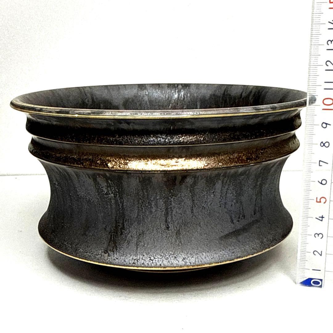 口径18cm植木鉢多肉塊根観葉植物ハンドメイド陶器陶芸