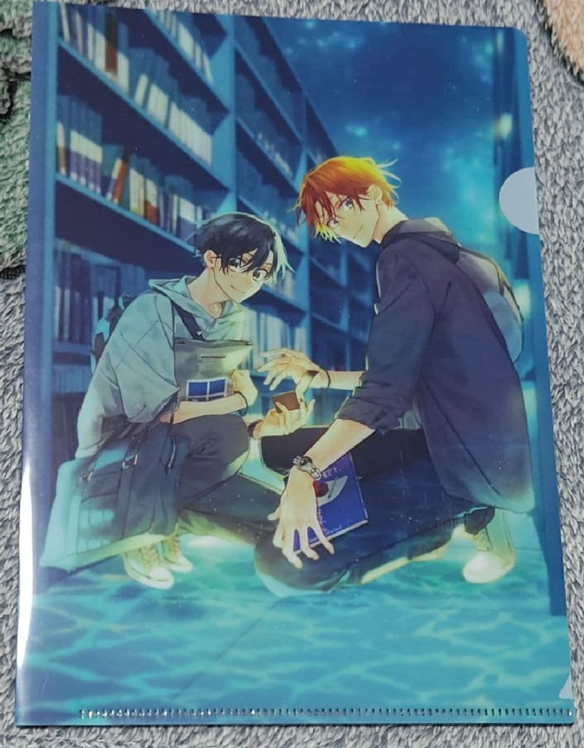 佐々木と宮野　平野と鍵浦　クリアファイル