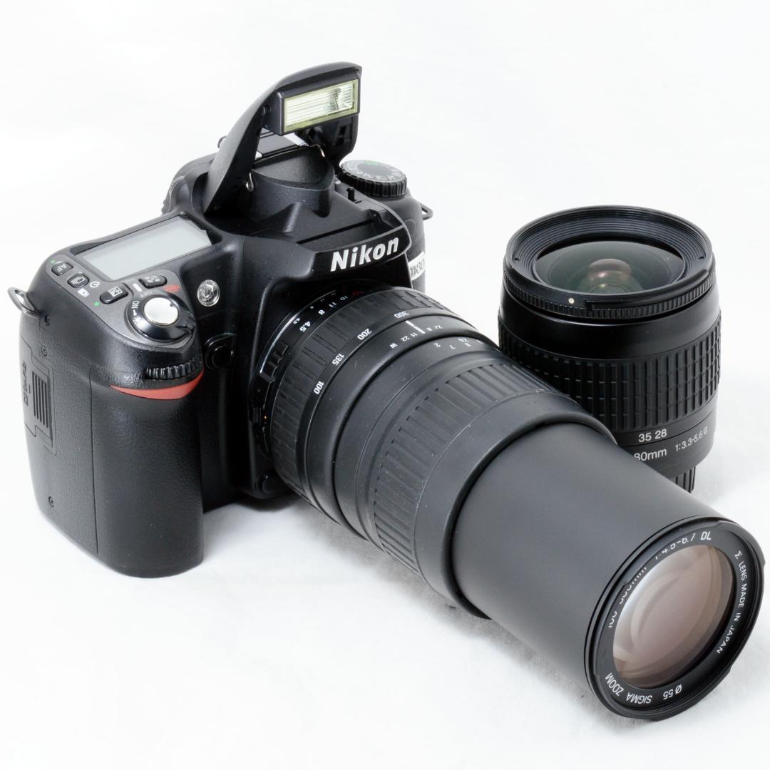⭐️良品⭐️Nikon ニコン D80 ダブルズームセット★ショット数12198