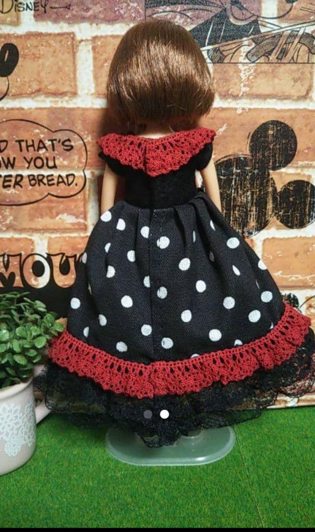 リカちゃん人形　洋服　ハンドメイド 1063 PD