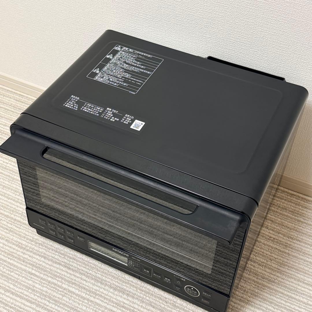極美品✨ 日立/HITACHI オーブンレンジ MRO-S8B K　2023年製