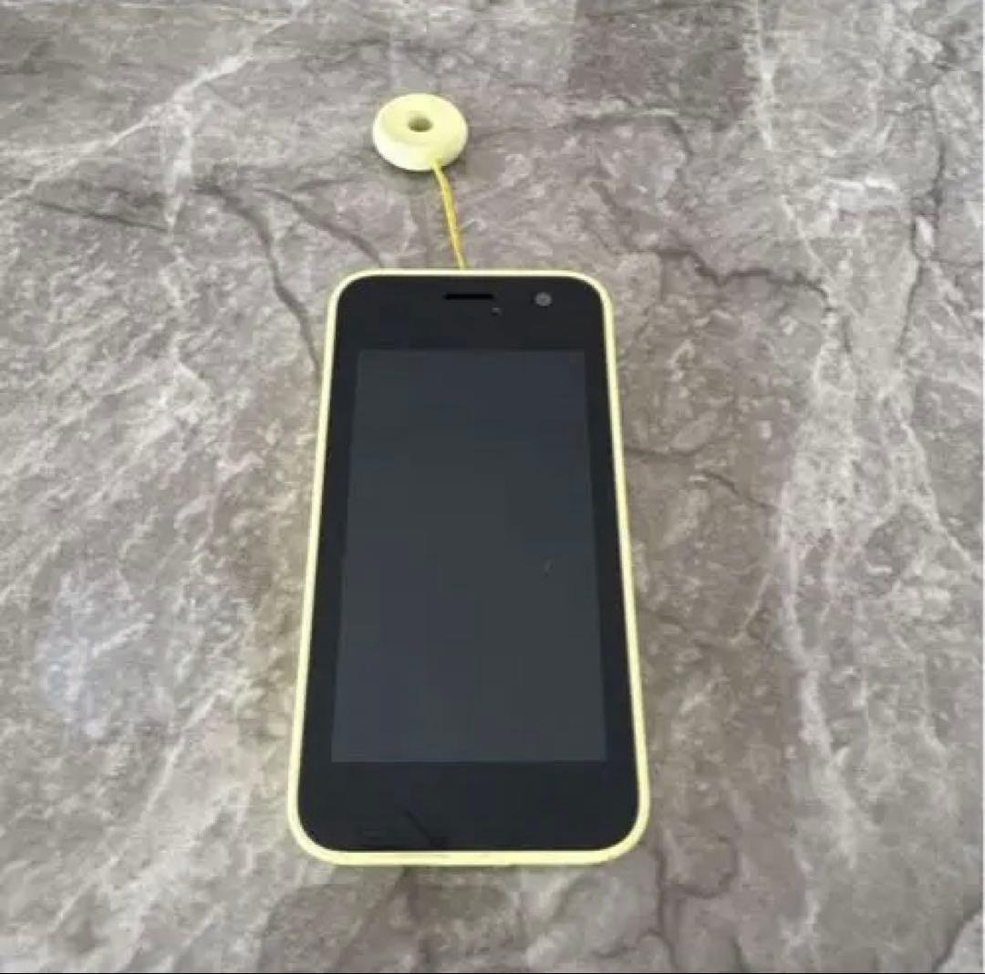 docomo キッズケータイ イエロー