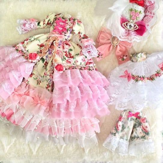 リカちゃん♡ハンドメイドドレス☆27センチドール服
