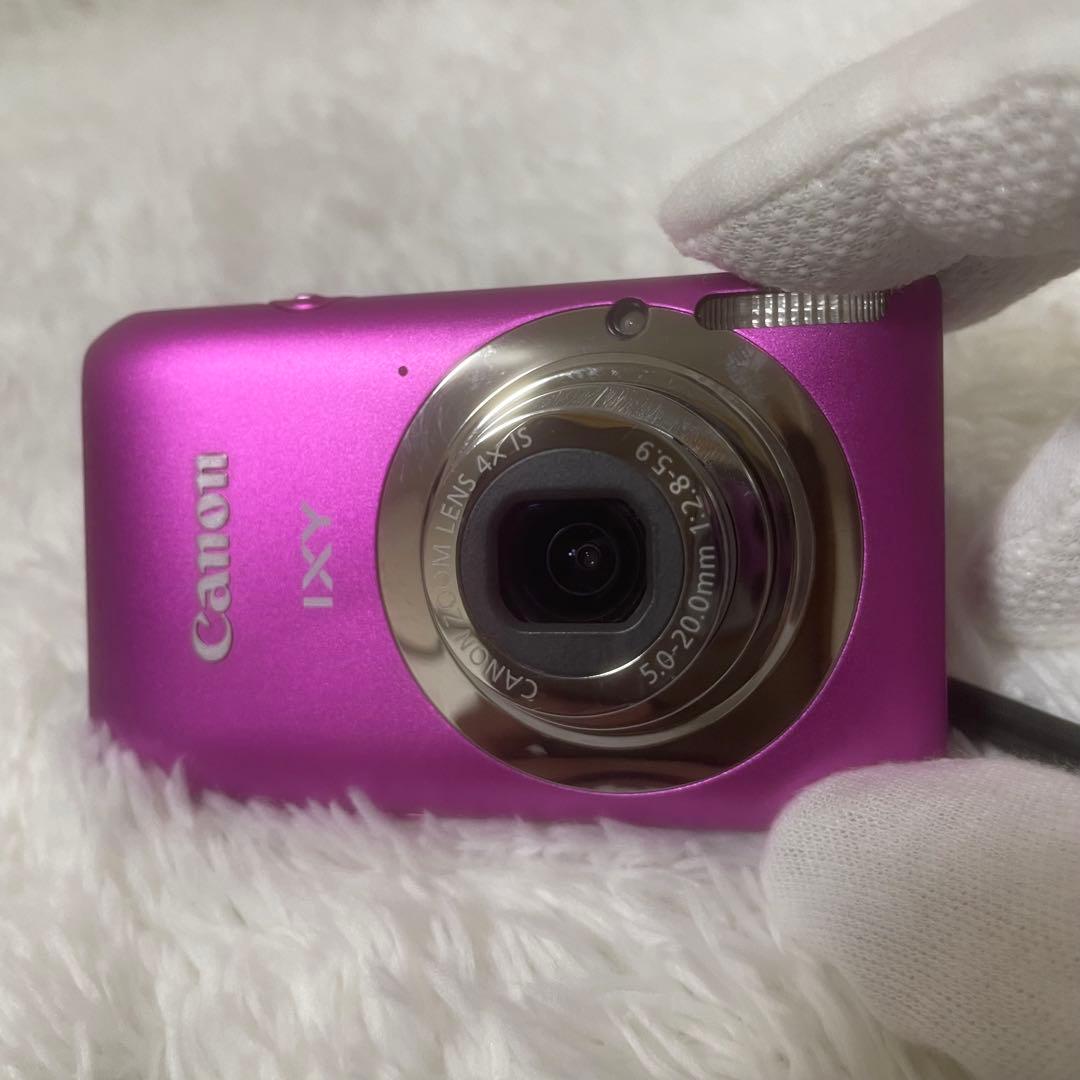 【美品】Canon IXY 210F ピンク コンパクトデジタルカメラ 動作⭕️