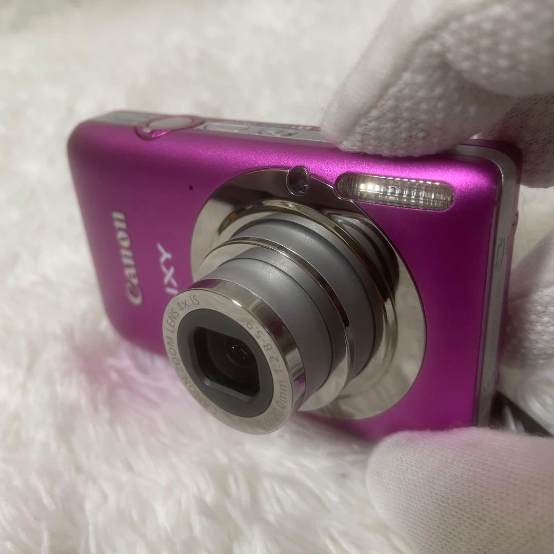 【美品】Canon IXY 210F ピンク コンパクトデジタルカメラ 動作⭕️