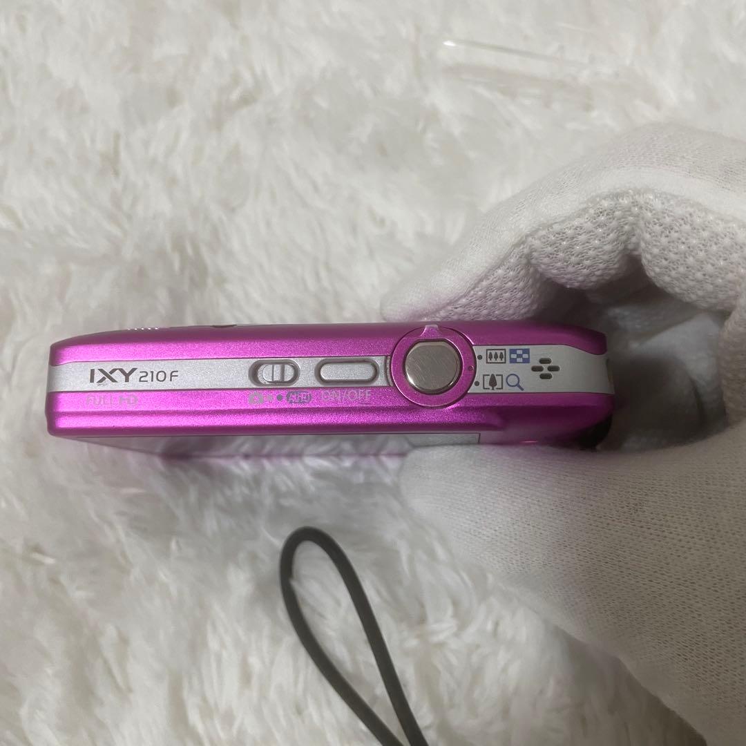 【美品】Canon IXY 210F ピンク コンパクトデジタルカメラ 動作⭕️