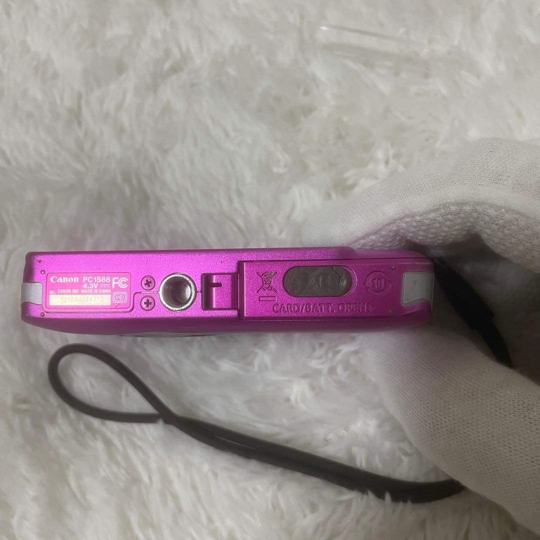 【美品】Canon IXY 210F ピンク コンパクトデジタルカメラ 動作⭕️