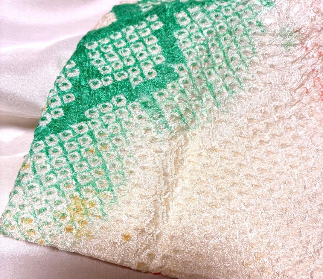 2-上　七五三　舞台衣装　和柄　正絹　13点　女の子　着物　7歳