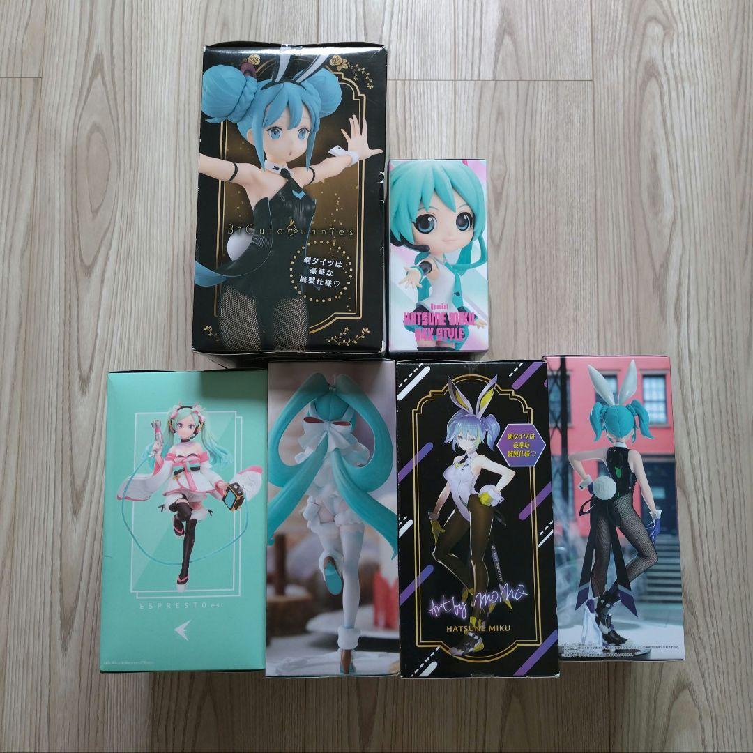 初音ミク　プライズフィギュア　6体セット