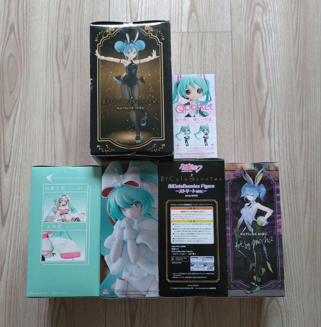 初音ミク　プライズフィギュア　6体セット