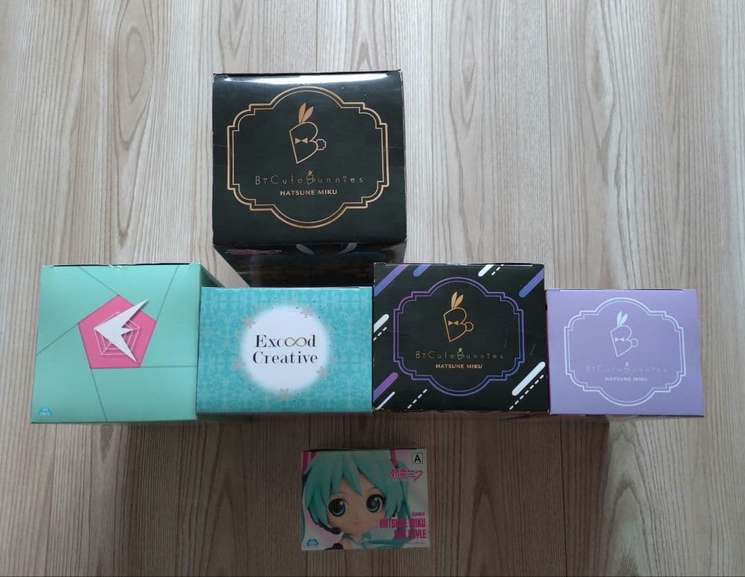 初音ミク　プライズフィギュア　6体セット