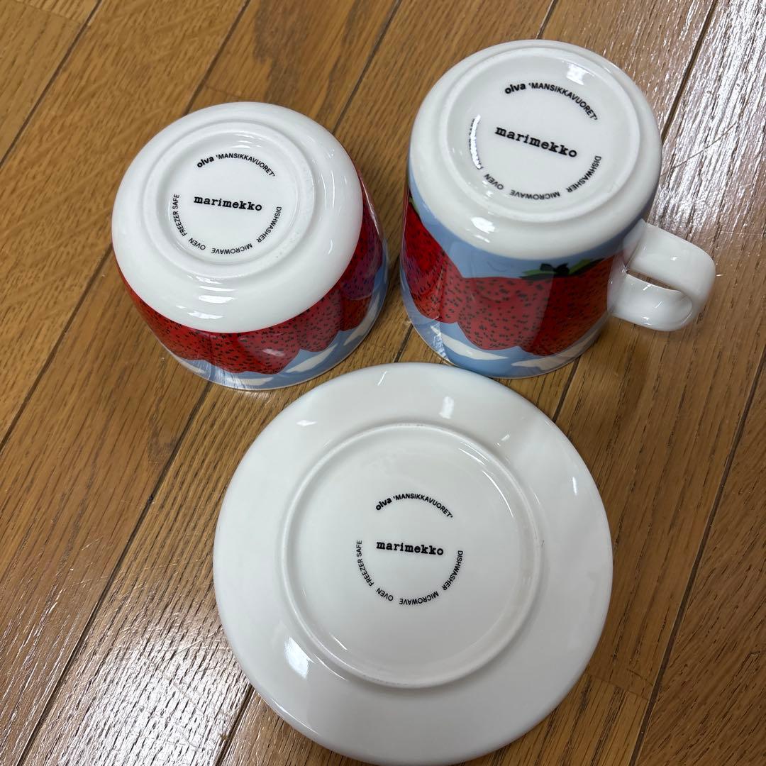 マリメッコ　marimekko マンシッカヴォレットマグカップ プレートボウル