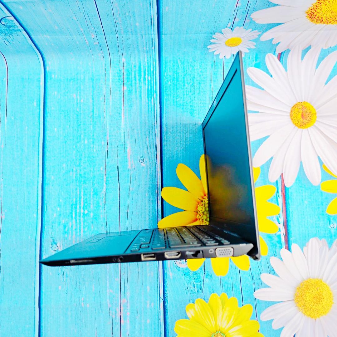 美品【VAIO】極薄軽量✨SSD/4GB✨Windows11✨初心者すぐ使える