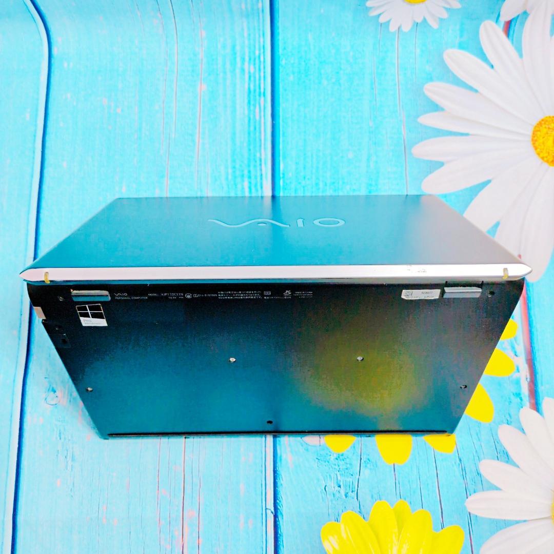 美品【VAIO】極薄軽量✨SSD/4GB✨Windows11✨初心者すぐ使える