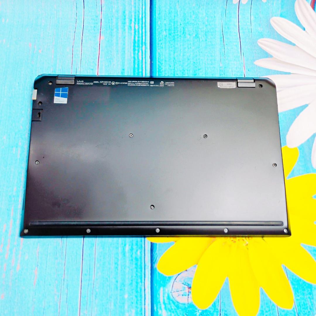 美品【VAIO】極薄軽量✨SSD/4GB✨Windows11✨初心者すぐ使える