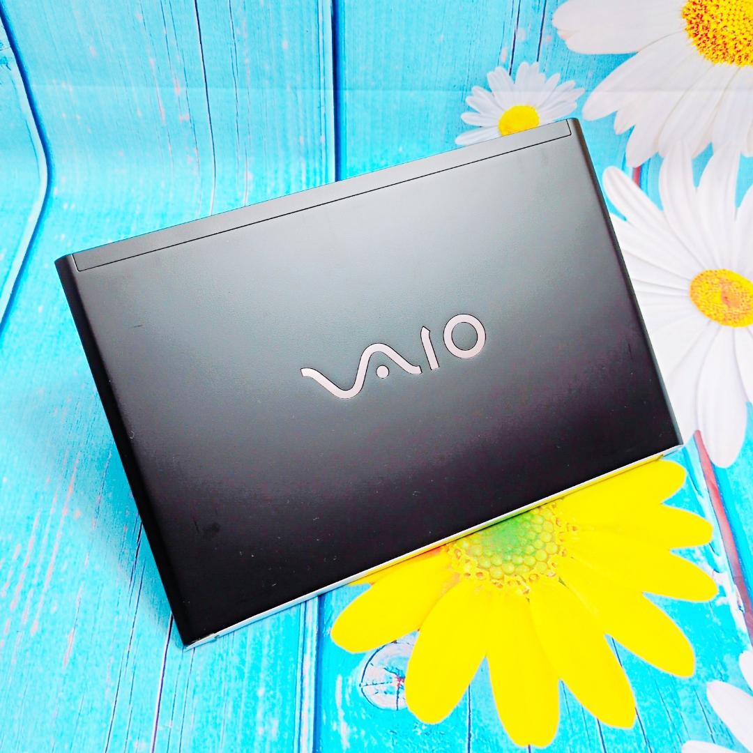 美品【VAIO】極薄軽量✨SSD/4GB✨Windows11✨初心者すぐ使える