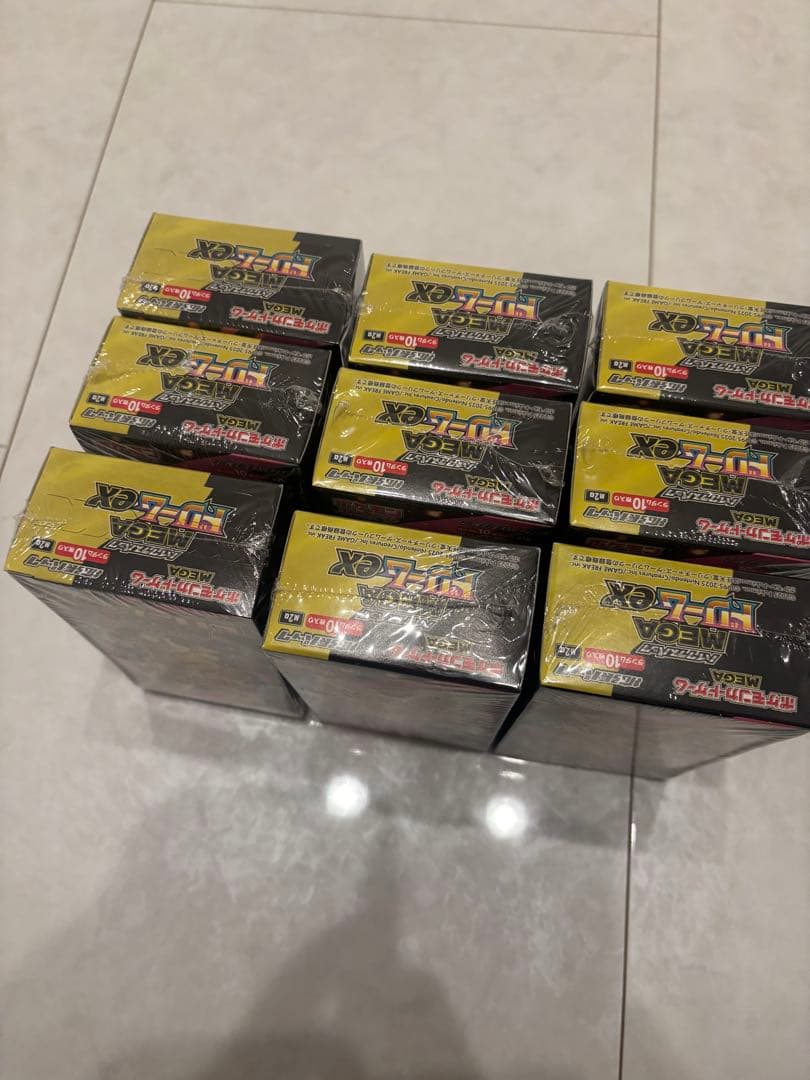 シュリンク付き　メガドリームex 9box