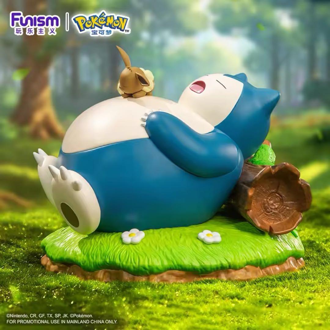 【新品】海外限定　ポケモン　カビゴン　イーヴイ　　　お眠りFunism