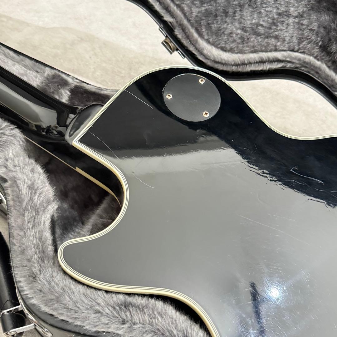 Epiphone Les Paul Custom エピフォン 黒 ハードケース付