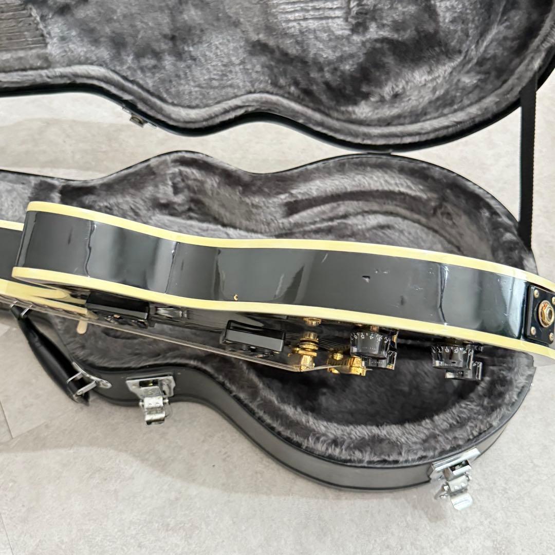 Epiphone Les Paul Custom エピフォン 黒 ハードケース付