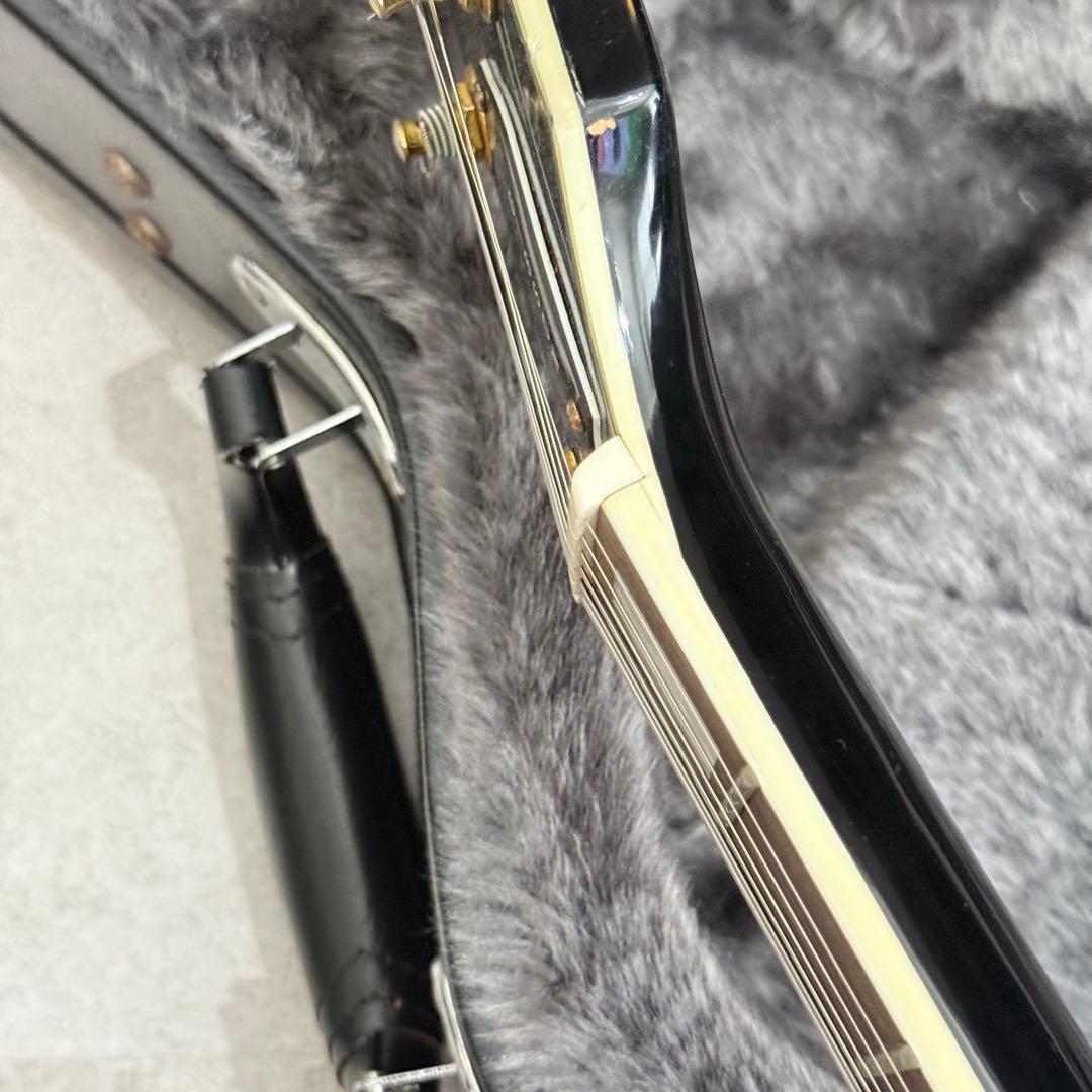 Epiphone Les Paul Custom エピフォン 黒 ハードケース付