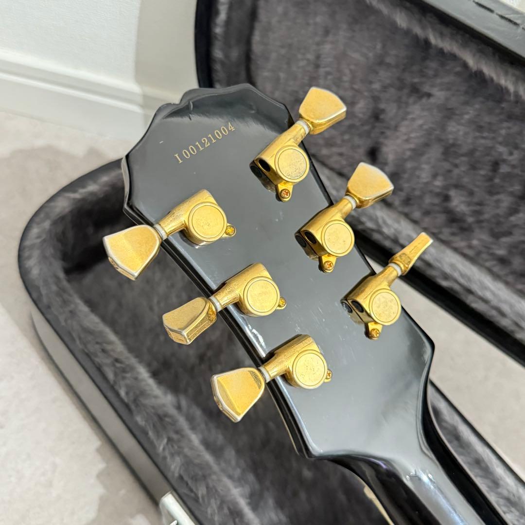 Epiphone Les Paul Custom エピフォン 黒 ハードケース付