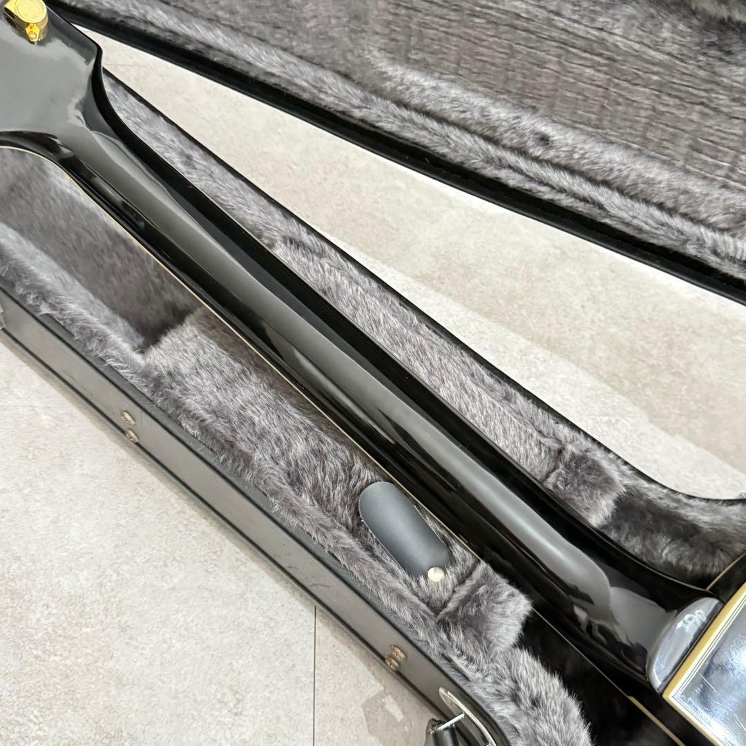 Epiphone Les Paul Custom エピフォン 黒 ハードケース付