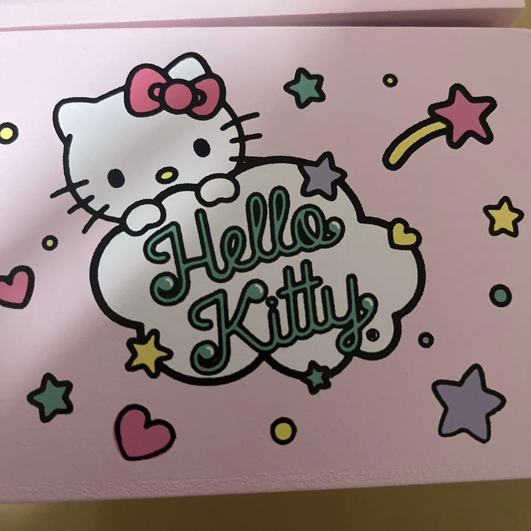 サンリオ ハローキティ キティちゃん 木製アクセサリーボックス