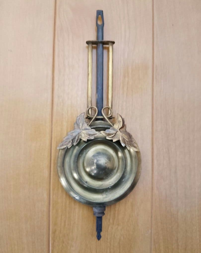 【昭和初期】名古屋商事 八角柱時計 振り子式 （不動品）