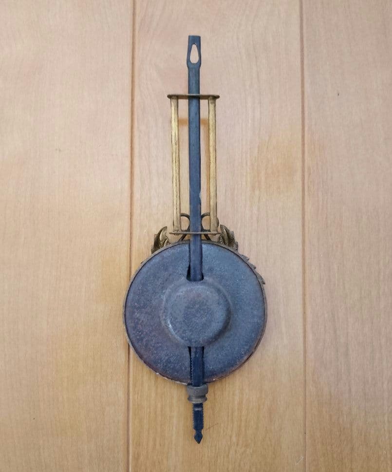 【昭和初期】名古屋商事 八角柱時計 振り子式 （不動品）