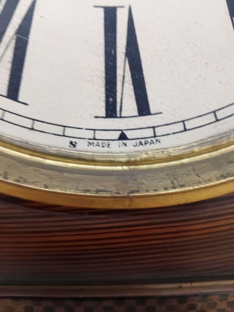 【昭和初期】名古屋商事 八角柱時計 振り子式 （不動品）