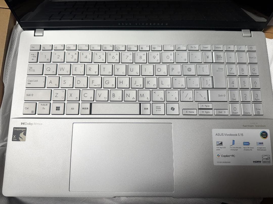 AI⭐Copilot+PC⭐有機EL⭐ASUS⭐1年保証⭐32GB⭐1TB⭐3K