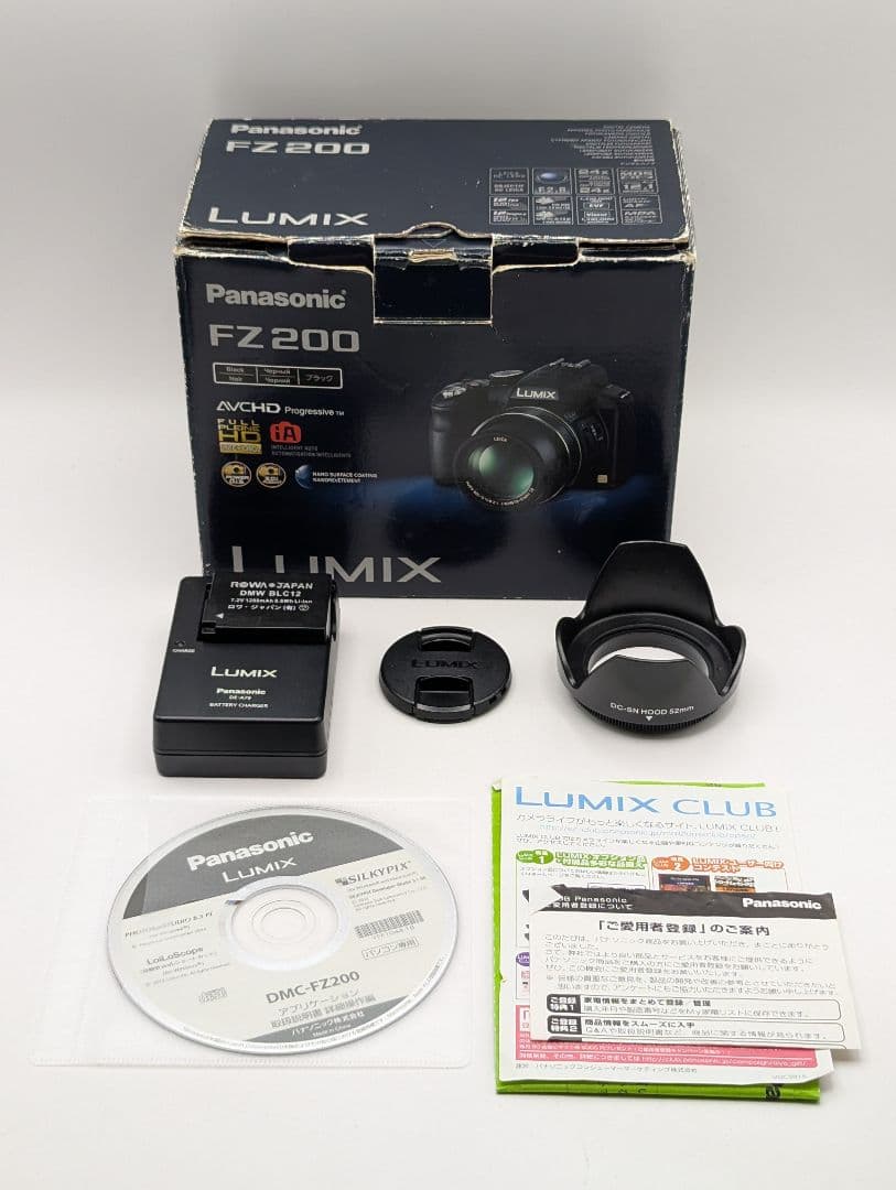 Panasonic LUMIX DMC-FZ200 ブラック