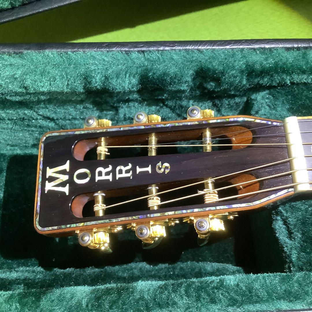 日本製　オール単板ギター　モーリス　YNM-CUSTOM モデルW ケース付き