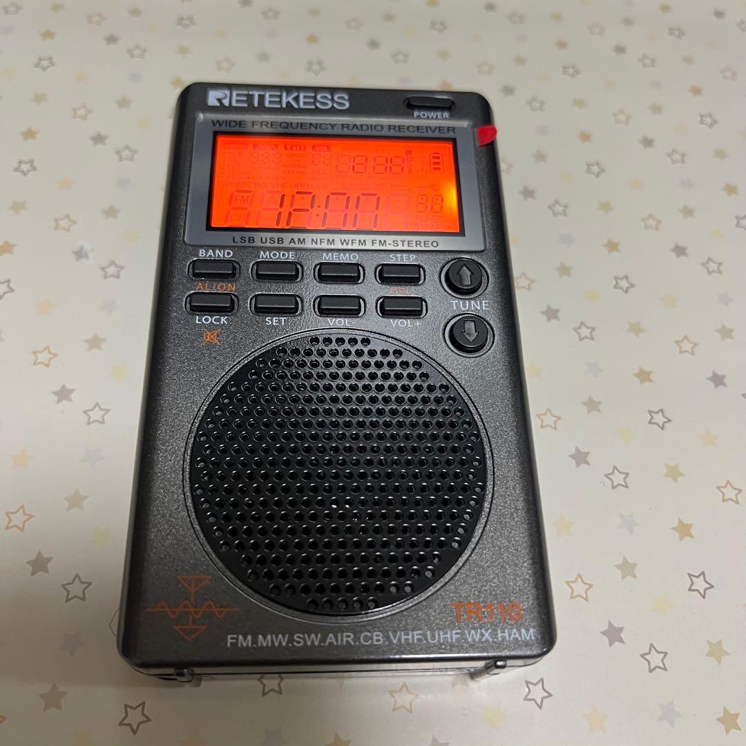 【ほぼ未使用】Retekess TR110 ラジオ
