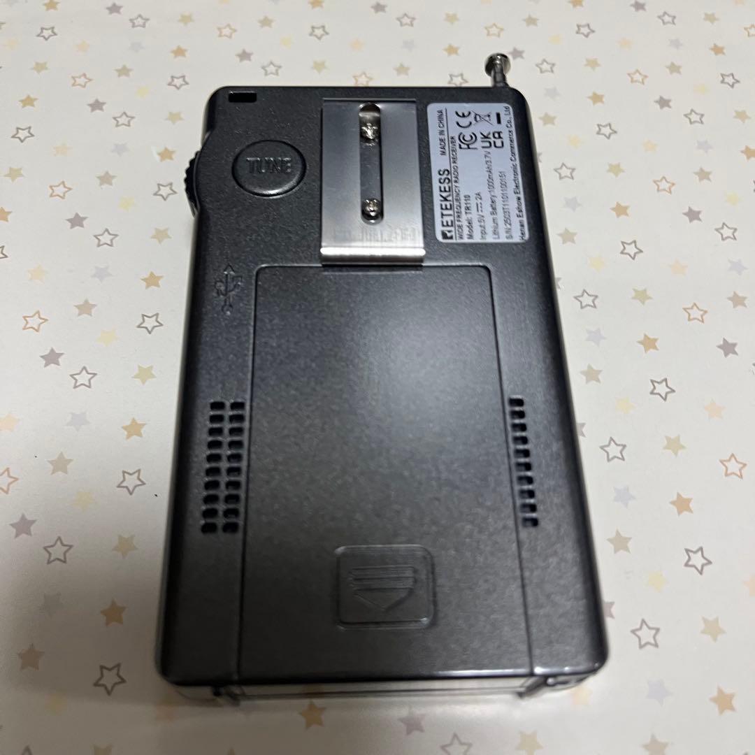 【ほぼ未使用】Retekess TR110 ラジオ
