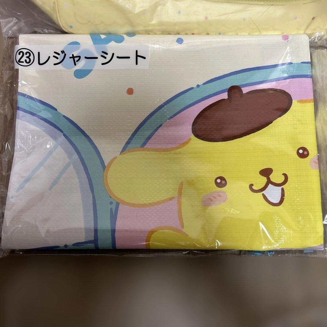 サンリオ 当りくじ キャリー キャリーオンバッグ ポムポムプリン ぬいぐるみ