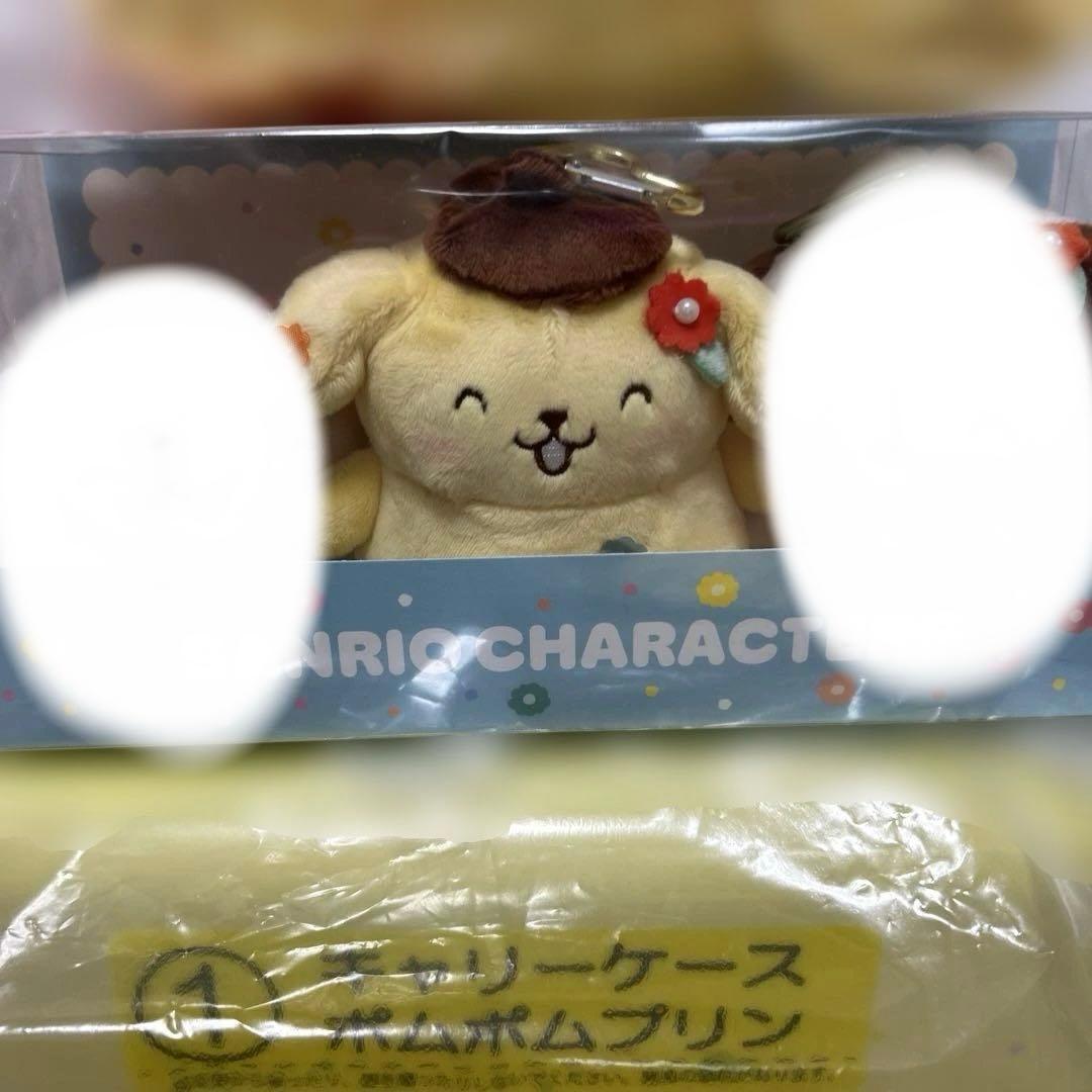 サンリオ 当りくじ キャリー キャリーオンバッグ ポムポムプリン ぬいぐるみ