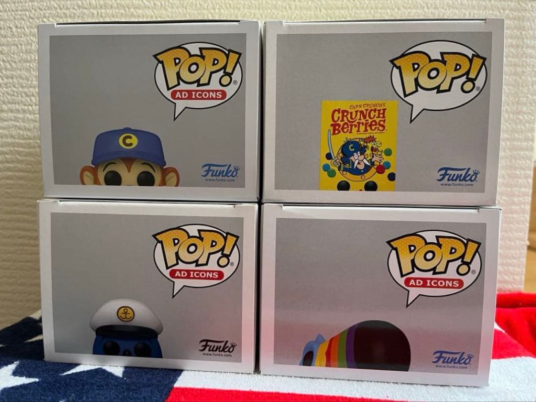 FUNKO POP! ケロッグ　ココ　キャプテンクランチ　トゥカン・サム